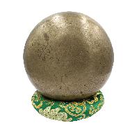 [old], Buddhist [real Antique] Hand Beaten [jambati] Singing Bowl, [select Accessories]