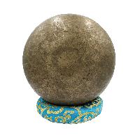 [old], Buddhist [real Antique] Hand Beaten [jambati] Singing Bowl, [select Accessories]