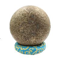 [old], Buddhist [real Antique] Hand Beaten [jambati] Singing Bowl, [select Accessories]