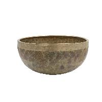 [old], Buddhist [real Antique] Hand Beaten [jambati] Singing Bowl, [select Accessories]