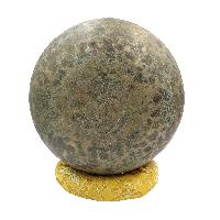 [old], Buddhist [real Antique] Hand Beaten [jambati] Singing Bowl, [select Accessories]