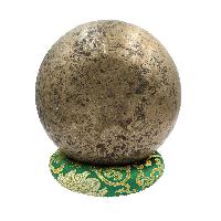 [old], Buddhist [real Antique] Hand Beaten [jambati] Singing Bowl, [select Accessories]