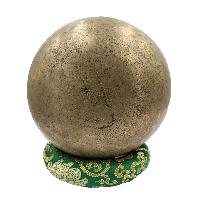[old], Buddhist [real Antique] Hand Beaten [jambati] Singing Bowl, [select Accessories]