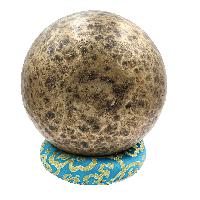 [old], Buddhist [real Antique] Hand Beaten [jambati] Singing Bowl, [select Accessories]