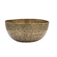 [old], Buddhist [real Antique] Hand Beaten [jambati] Singing Bowl, [select Accessories]
