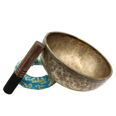 [old], Buddhist [real Antique] Hand Beaten [jambati] Singing Bowl