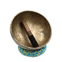 [old], Buddhist [real Antique] Hand Beaten [jambati] Singing Bowl