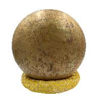 [old], Buddhist [real Antique] Hand Beaten [jambati] Singing Bowl, [select Accessories]