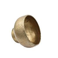 [old], Buddhist [real Antique] Hand Beaten [stand Naga] Singing Bowl, [select Accessories]