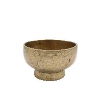 [old], Buddhist [real Antique] Hand Beaten [stand Naga] Singing Bowl, [select Accessories]