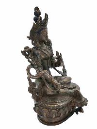 Buddhist Statue Of [green Tara], Finishing