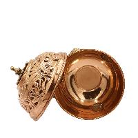 [high Quality], Hanging Incense Burner, Copper With [deep Carving], [hanging & Swinging]