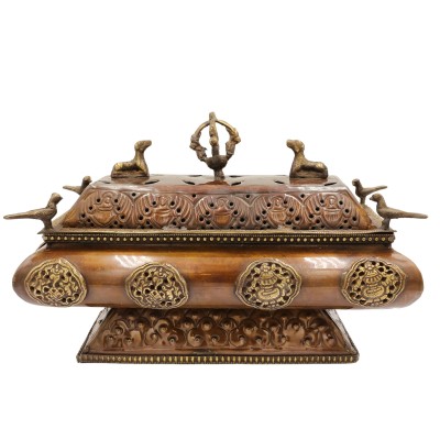 Tibetan Incense Burner, [antique Finishing]