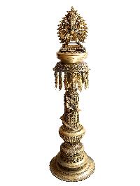 Statue Of Panas [ganesh And Kumar],oil Lamp, Sukunda, Panas