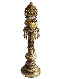 Statue Of Panas [ganesh And Kumar],oil Lamp, Sukunda, Panas