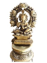 Statue Of Panas [ganesh And Kumar], Oil Lamp, Sukunda, Panas