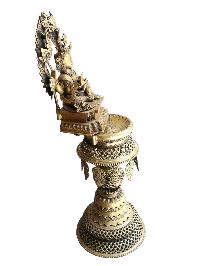 Statue Of Panas [ganesh And Kumar], Oil Lamp, Sukunda, Panas