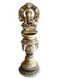 Statue Of Panas [ganesh And Kumar], Oil Lamp, Sukunda, Panas