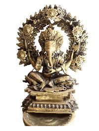 Statue Of Panas [ganesh And Kumar], Oil Lamp, Sukunda, Panas