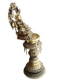 Statue Of Panas [ganesh And Kumar], Oil Lamp, Sukunda, Panas