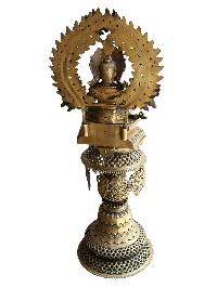 Statue Of Panas [ganesh And Kumar], Oil Lamp, Sukunda, Panas