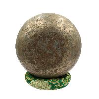 [old], Buddhist [real Antique] Hand Beaten [jambati] Singing Bowl, [select Accessories]