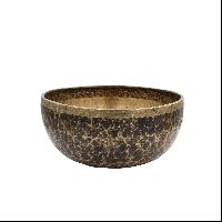 [old], Buddhist [real Antique] Hand Beaten [jambati] Singing Bowl, [select Accessories]