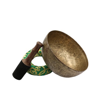 [old], Buddhist [real Antique] Hand Beaten [jambati] Singing Bowl