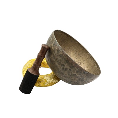 [old], Buddhist [real Antique] Hand Beaten [jambati] Singing Bowl