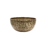 [old], Buddhist [real Antique] Hand Beaten [jambati] Singing Bowl, [select Accessories]