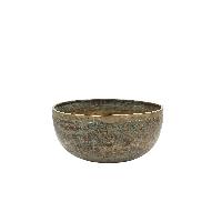 [old], Buddhist [real Antique] Hand Beaten [jambati] Singing Bowl, [select Accessories]