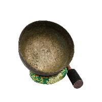 [old], Buddhist Hand Beaten Ultabati Singing Bowl, With Plain Design, [select Accessories]