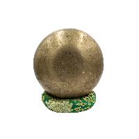[old], Buddhist Hand Beaten Ultabati Singing Bowl, With Plain Design, [select Accessories]