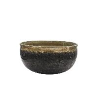 [old], Buddhist Hand Beaten Ultabati Singing Bowl, With Plain Design