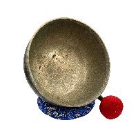 [old], Buddhist Hand Beaten Ultabati Singing Bowl, With Plain Design