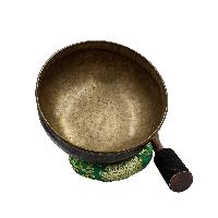 [old], Buddhist Hand Beaten Ultabati Singing Bowl, With Plain Design