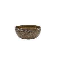 [old], Buddhist Hand Beaten Ultabati Singing Bowl, With Plain Design, [select Accessories]