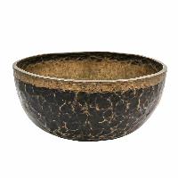 [old], Buddhist [real Antique] Hand Beaten [jambati] Singing Bowl