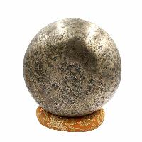 [old], Buddhist [real Antique] Hand Beaten [jambati] Singing Bowl, [select Accessories]