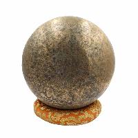 [old], Buddhist [real Antique] Hand Beaten [jambati] Singing Bowl, [select Accessories]