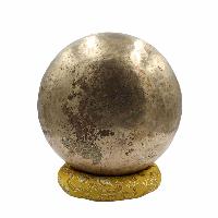 [old], Buddhist [real Antique] Hand Beaten [jambati] Singing Bowl, [select Accessories]