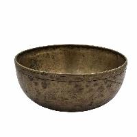 [old], Buddhist [real Antique] Hand Beaten [jambati] Singing Bowl, [select Accessories]