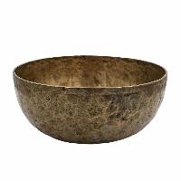 [old], Buddhist [real Antique] Hand Beaten [jambati] Singing Bowl, [select Accessories]