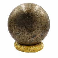 [old], Buddhist [real Antique] Hand Beaten [jambati] Singing Bowl, [select Accessories]