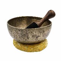 [old], Buddhist [real Antique] Hand Beaten [jambati] Singing Bowl