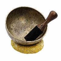 [old], Buddhist [real Antique] Hand Beaten [jambati] Singing Bowl