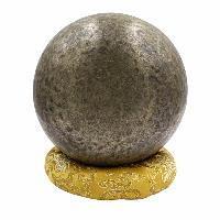 [old], Buddhist [real Antique] Hand Beaten [jambati] Singing Bowl, [select Accessories]