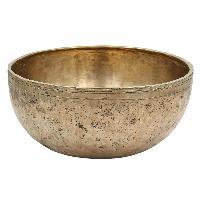 [old], Buddhist [real Antique] Hand Beaten [jambati] Singing Bowl, [select Accessories]