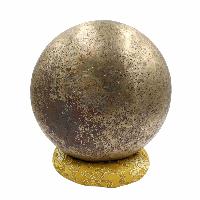 [old], Buddhist [real Antique] Hand Beaten [jambati] Singing Bowl, [select Accessories]