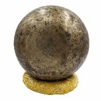 [old], Buddhist [real Antique] Hand Beaten [jambati] Singing Bowl, [select Accessories]